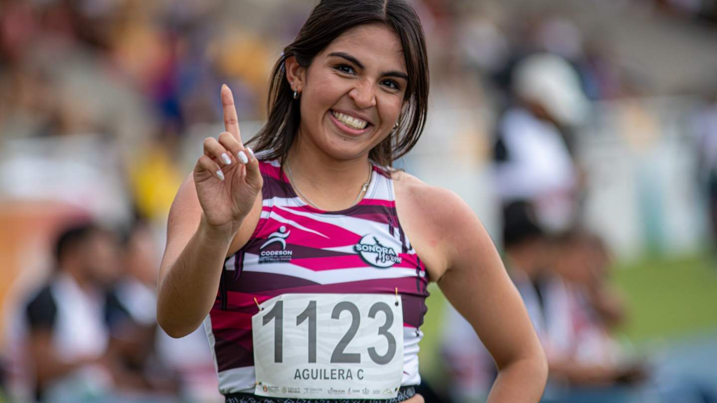 LA PERSEVERANCIA RINDIÓ FRUTOS PARA QUE CORREDORA SONORENSE GANARA ORO NACIONAL